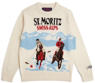 MC2 Saint Barth Wool-Blend St. Moritz Polo Sweater (6-14 Years)