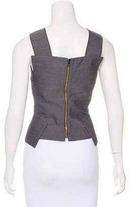 Roland Mouret Sleeveless Colorblock Top w/ Tags