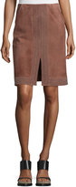 Thumbnail for your product : Elizabeth and James Riva Embellished Suede Skirt