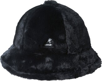 Kangol Faux Fur Casual Bucket Hat