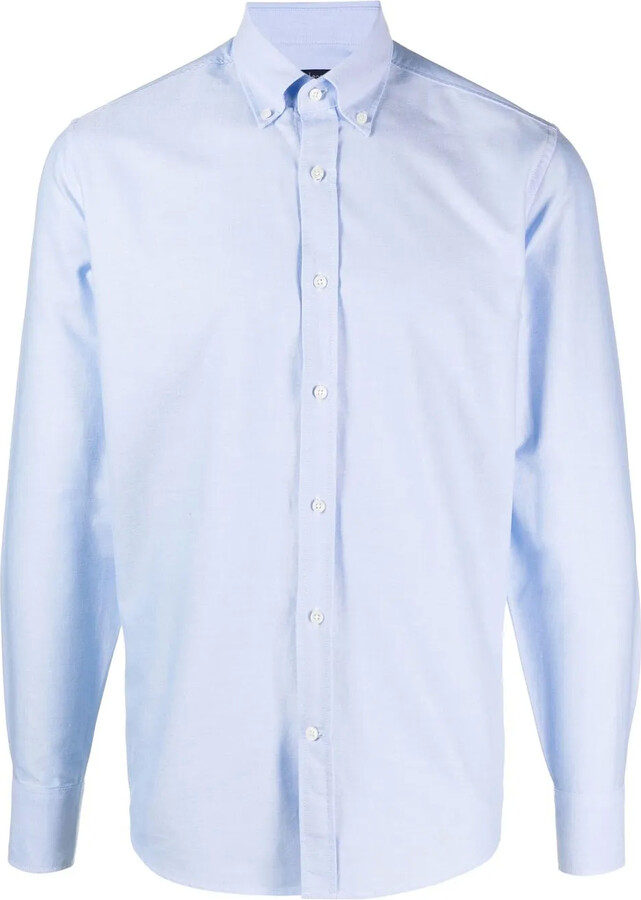 Deperlu Slim-Cut Poplin Shirt