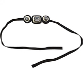 Thumbnail for your product : Miu Miu Black Leather Bracelet