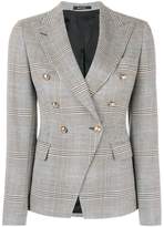 Thumbnail for your product : Tagliatore double-breasted check blazer
