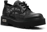 Thumbnail for your product : Cult Mesh-Panel Lace-Up Brogues