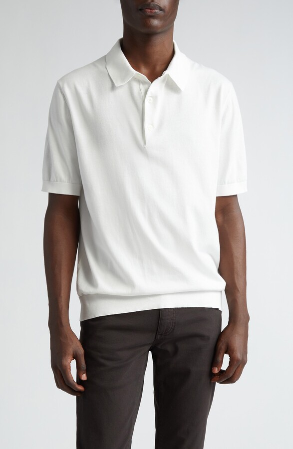 Ermenegildo Zegna Premium Cotton Sweater Polo