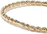 Thumbnail for your product : David Yurman 18kt yellow gold Petite Pave cable flex diamond bangle