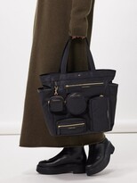 Thumbnail for your product : Anya Hindmarch Commuter Recycled-fibre Tote Bag