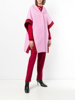 Thumbnail for your product : Marni Contrast Short-Sleeve Coat
