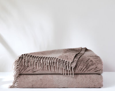 Special Edition by Lush Decor Mycelium Dream Wool Blend Throw Blanket