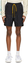 Thumbnail for your product : Rhude SSENSE Exclusive Black Logo Shorts