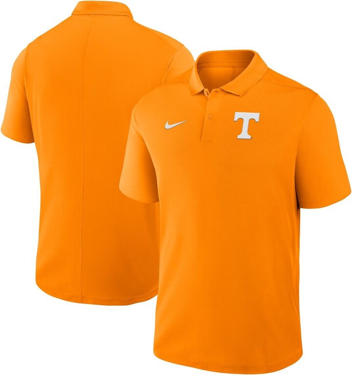 Nike Men's Tennessee Orange Tennessee Volunteers Primetime Victory Primary Logo Performance Polo Shirt
