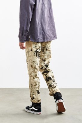 Urban Outfitters Crinkle Bleached Levi's 511 Slim Jean