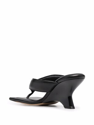 Gia Borghini High-Heel Leather Sandals