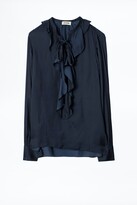 Thumbnail for your product : Zadig & Voltaire Turner Satin Tunic