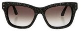 Thumbnail for your product : Valentino Embellished Rockstud Sunglasses