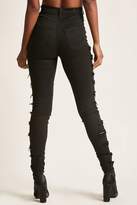 Thumbnail for your product : Forever 21 Distressed Ladder-Cut Jeggings