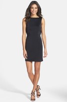Thumbnail for your product : Monique Lhuillier ML Embellished Back Drape Jersey Sheath Dress