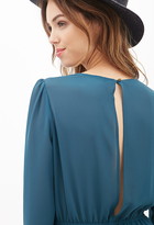 Thumbnail for your product : Forever 21 Chiffon Surplice Romper