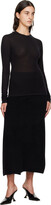 Thumbnail for your product : Birrot Black H Midi Skirt