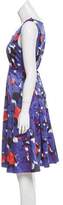 Thumbnail for your product : Magaschoni Printed Knee-Length Dress