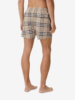 Thumbnail for your product : Burberry Check-Print Swimming Shorts