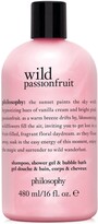 Thumbnail for your product : philosophy wild passionfruit shampoo, shower gel & bubble bath, 16 oz., Created for Macy's