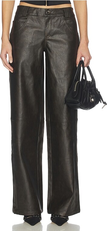 superdown Ana Faux Leather Pant