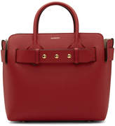 Thumbnail for your product : Burberry Red Small Belt Tote