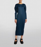 Thumbnail for your product : Pleats Please Issey Miyake Gusty Pleated Midi Dress