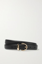 Thumbnail for your product : Andersons Textured-leather Belt - Black