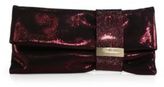 Thumbnail for your product : Jimmy Choo Chandra Shimmer Suede Clutch