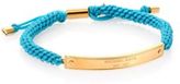 Thumbnail for your product : Michael Kors Logo Plaque Macrame Bracelet