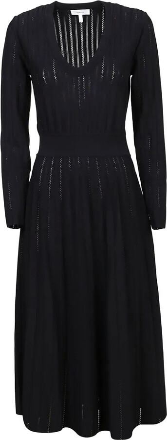 CASASOLA Cosima ribbed dress