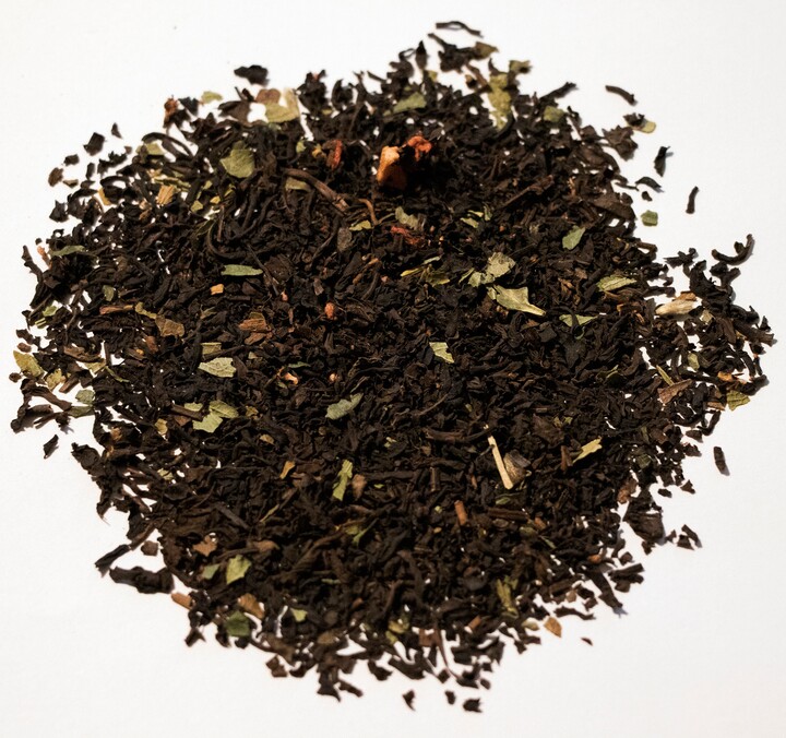 Decaf Strawberry Black Tea/Loose Leaf Fall Holiday Fruit Gift Summer Father's Day