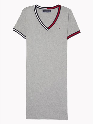 Tommy Hilfiger Essential V-Neck T-Shirt Dress - ShopStyle