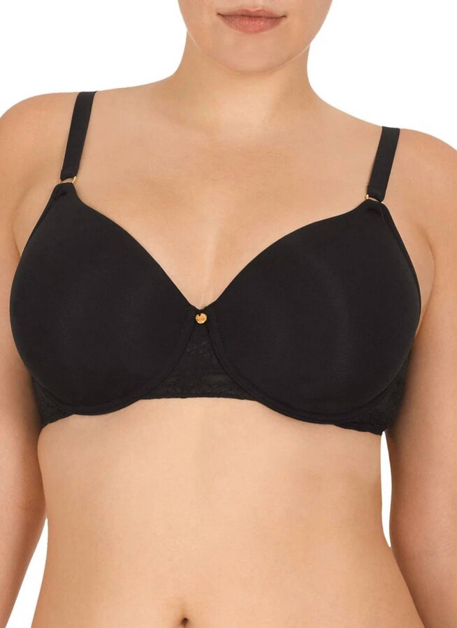 Natori Bliss Perfection Contour Underwire Bra In Black