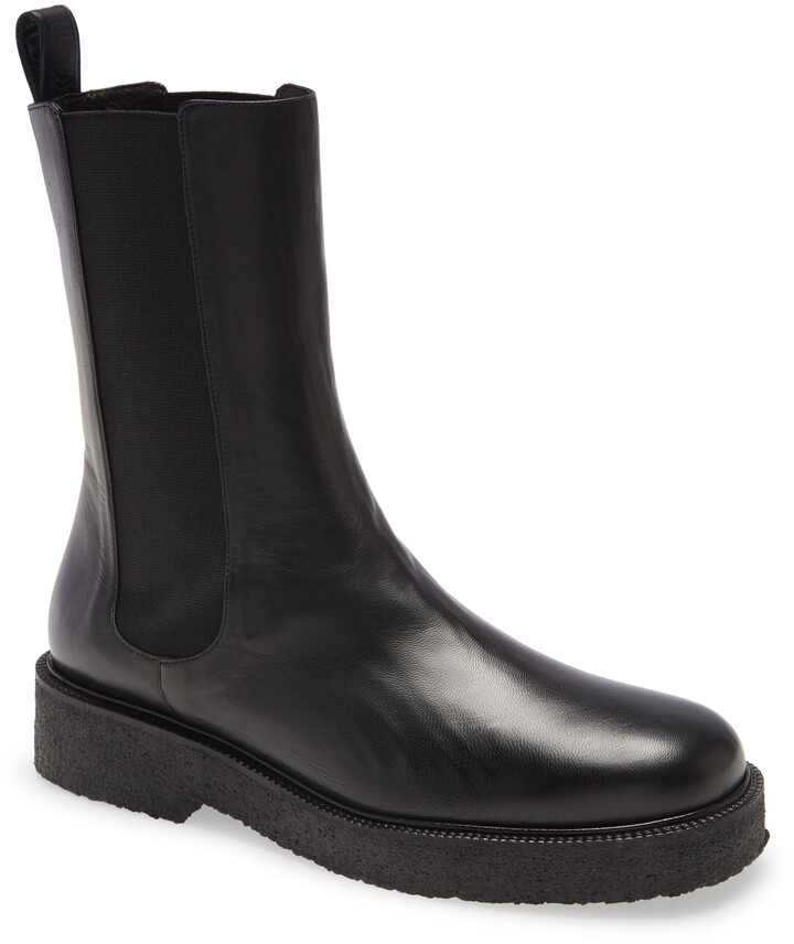 STAUD Palamino Leather Chelsea Boots - ShopStyle