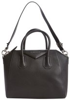 Thumbnail for your product : Givenchy black leather top handle convertible tote