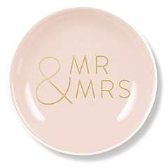 Fringe Mr & Mrs Mini Round Tray