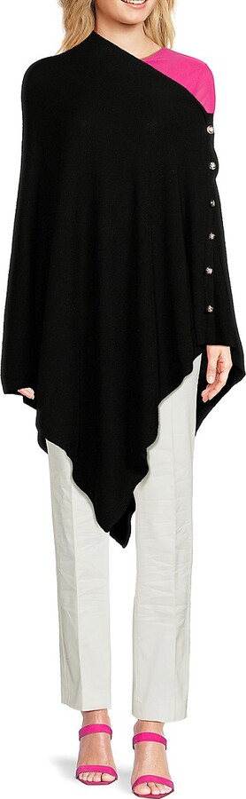 Sofia Cashmere Wool & Cashmere Poncho