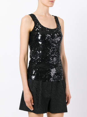 P.A.R.O.S.H. sequin embellished tank top