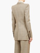Thumbnail for your product : Alexandre Vauthier Double-breasted Wool-tweed Jacket - Grey Multi