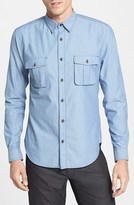 Thumbnail for your product : 7 For All Mankind 'Cargo' Trim Fit Twill Sport Shirt