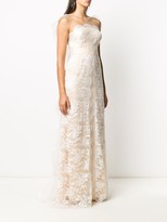 Thumbnail for your product : Parlor Scalloped Lace Bustier Gown