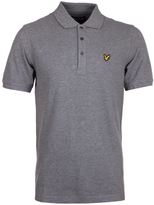 Thumbnail for your product : Lyle & Scott Mid Grey Marl Pique Polo Shirt