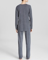 Thumbnail for your product : Donna Karan Sleepwear Luxe French Terry Pajama Set