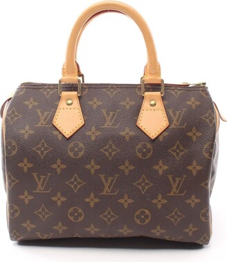 Louis Vuitton Speedy 25 Monogram Canvas Top Handle Bag on SALE
