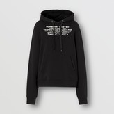 Thumbnail for your product : Burberry ocation Print Cotton Oversized Hoodie