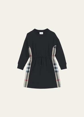 Burberry Kids' Girl's Monogram Print Dress - Black Sizes 7-16, Girls -  BUR371165