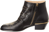 Thumbnail for your product : Chloé Susanna Studded Leather Bootie